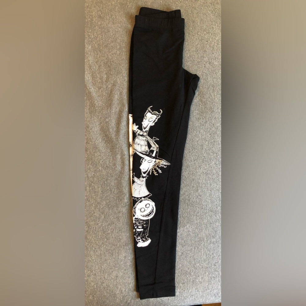 Disney The Nightmare Before Christmas Oogie Boogie & Trio Leggings S - Picture 3 of 4